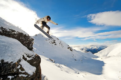 Snowboarden in Obertauern